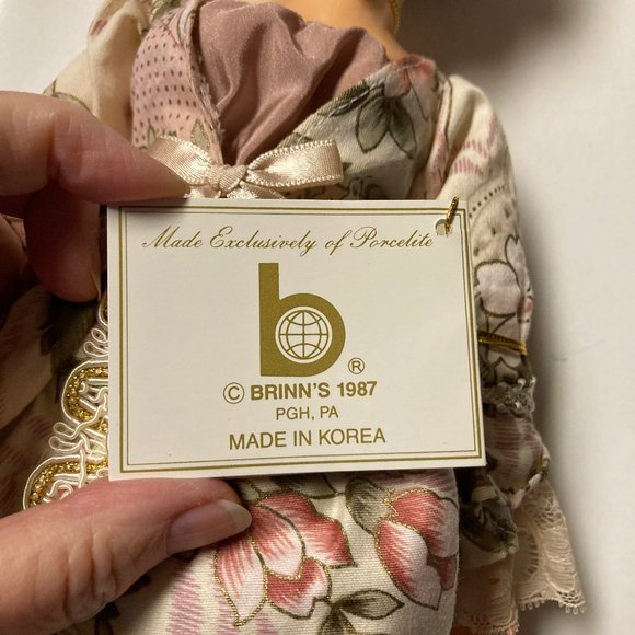 1987 Brinn's American Tradition "First Lady Series" Elizabeth Monroe Doll - Picture 13 of 16